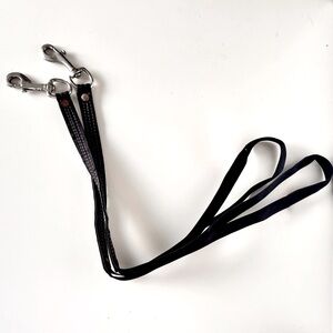 26” Short Close Control Dog Lead Leash Thick Heavy Duty Black (#B)